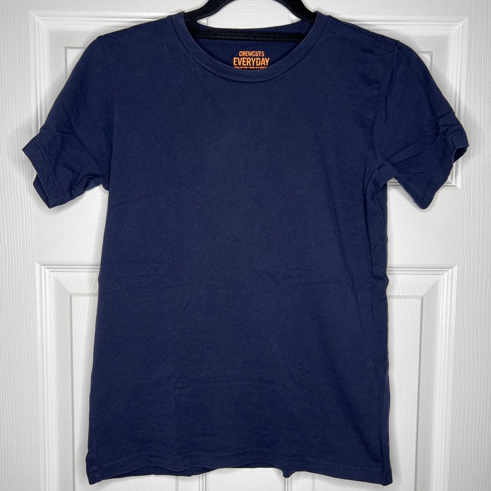J. Crew Crewcuts “Everyday” Navy Boys T-Shirt (Size 12)